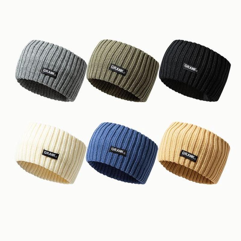 Knit Headband Khaki One Size