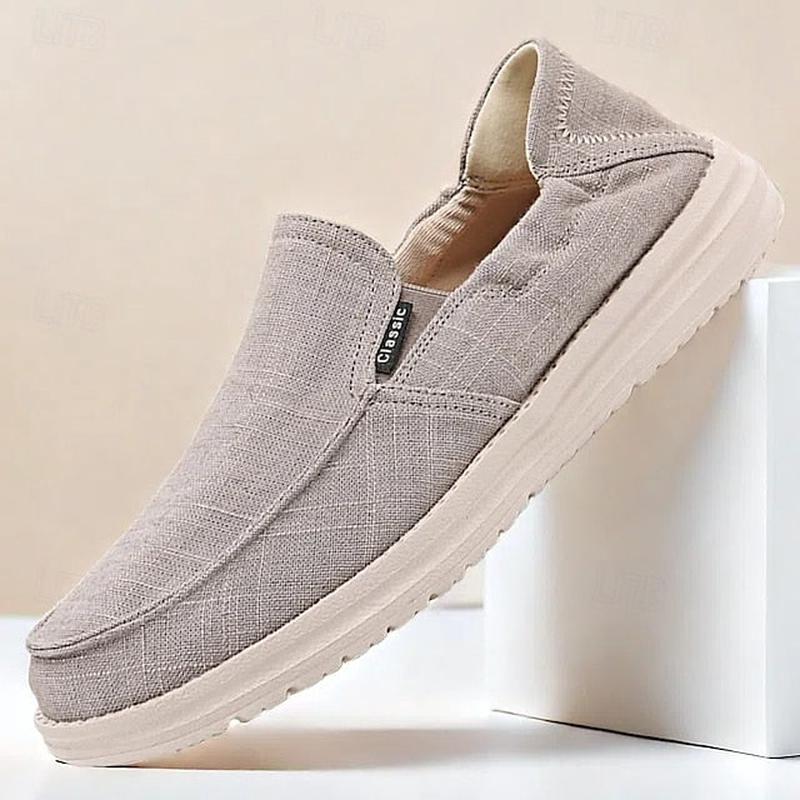 Casual  Slip-On Comfortable Stylish Men's and Shoes Gray US6-6.5 / EU38 / UK5-5.5 / CN38