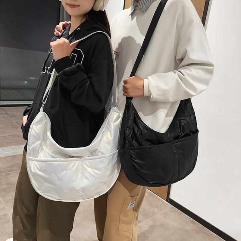 Crossbody Multi-Pocket Bag White One Size