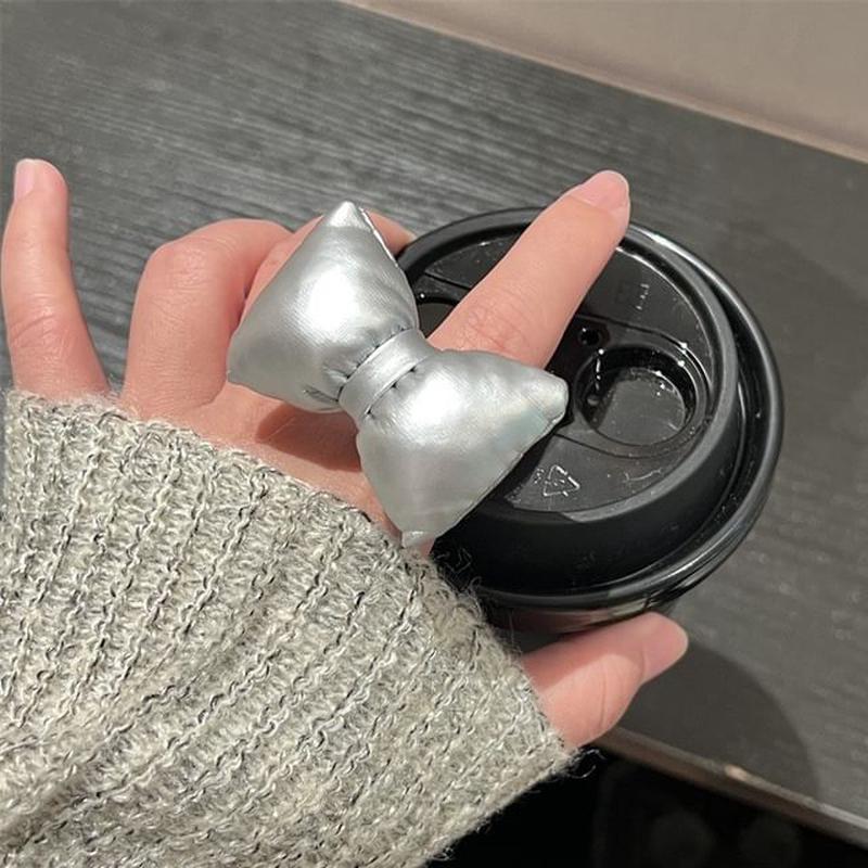 Ring Bow Silver One Size