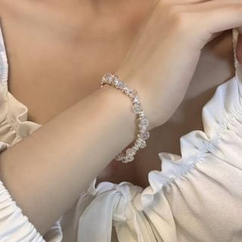 Bracelet Alloy Faux Crystal