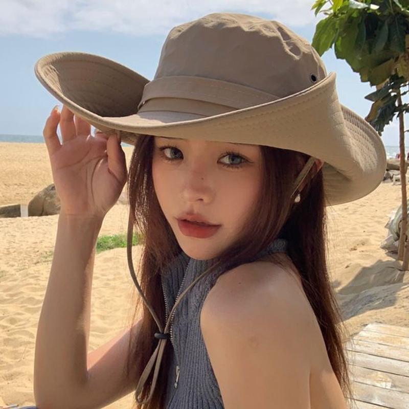 Sun Plain Hat Gray One Size