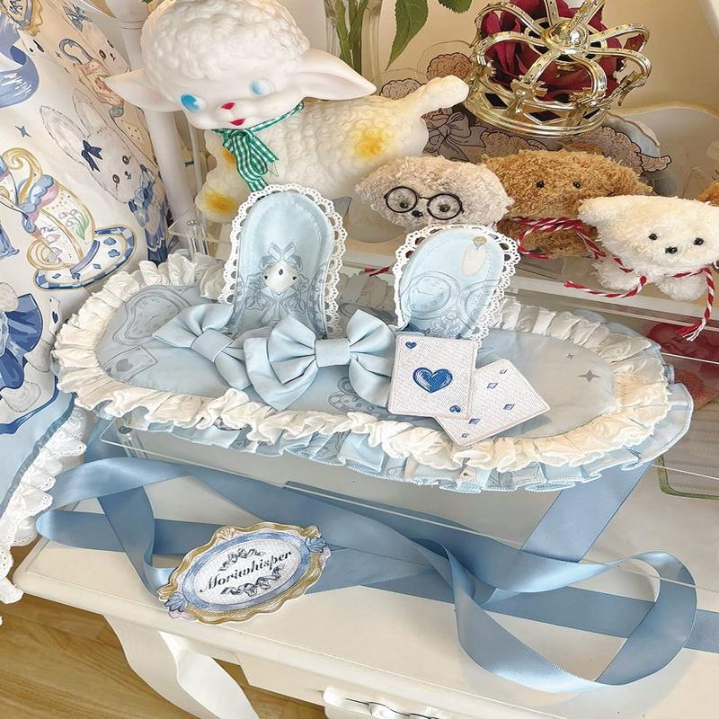 Hairband Bunny Alice Blue Ears Vibes Blue FreeSize