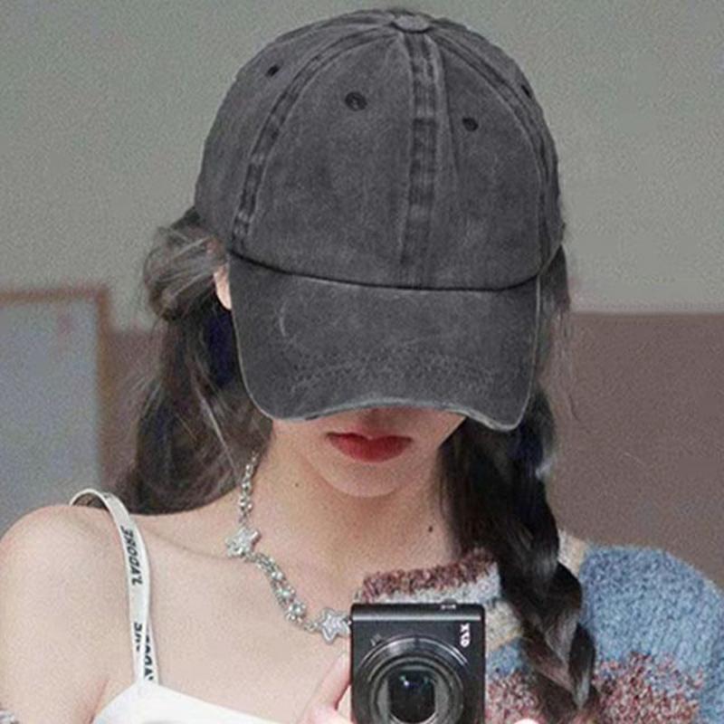 Baseball Washed Cap Gray One Size