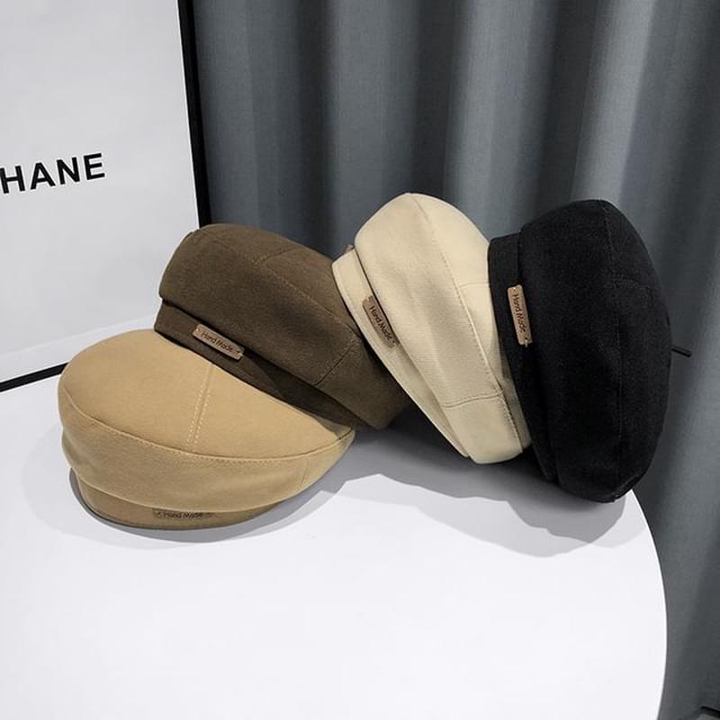 Beret Lettering Khaki M