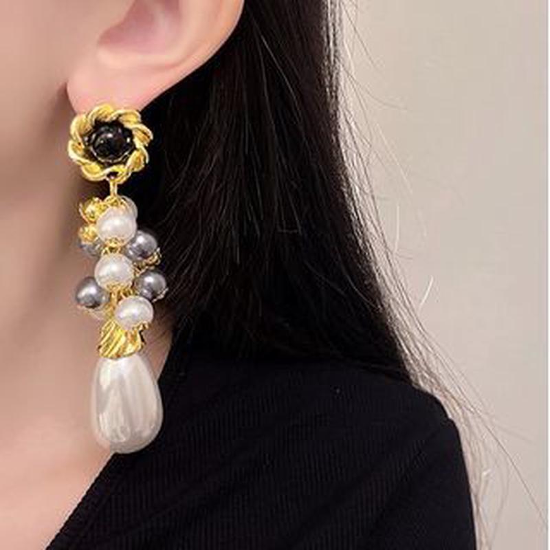 Earring Faux Drop Pearl