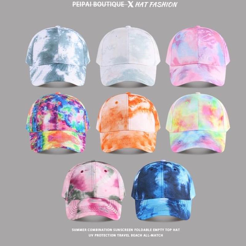 Tie Baseball Cap Dye