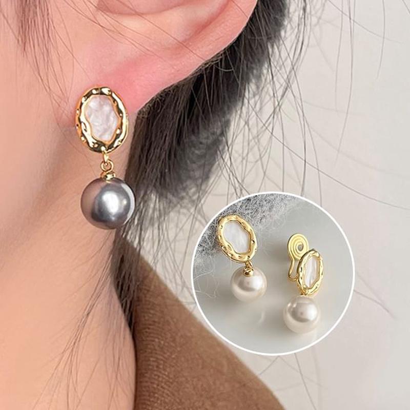 Pearl Cuff Faux Earring