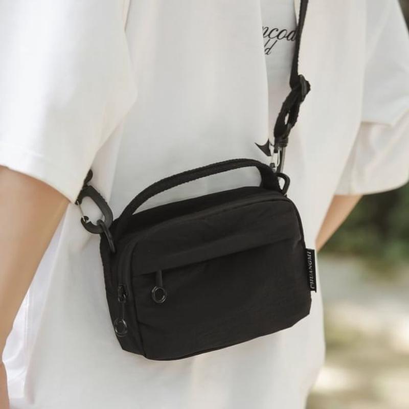 Bag Crossbody Nylon Black One Size